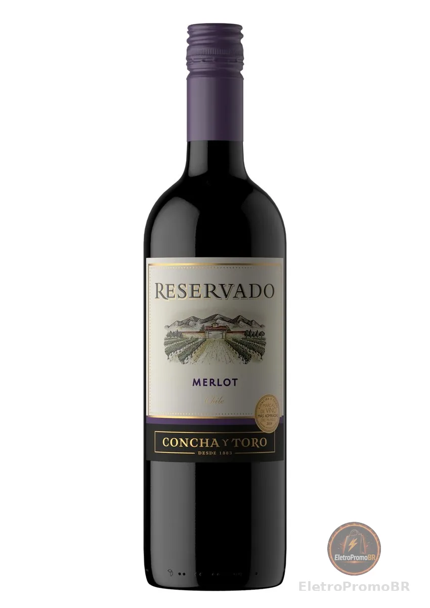 Concha y Toro Reservado Vinho Chileno Merlot 750ml