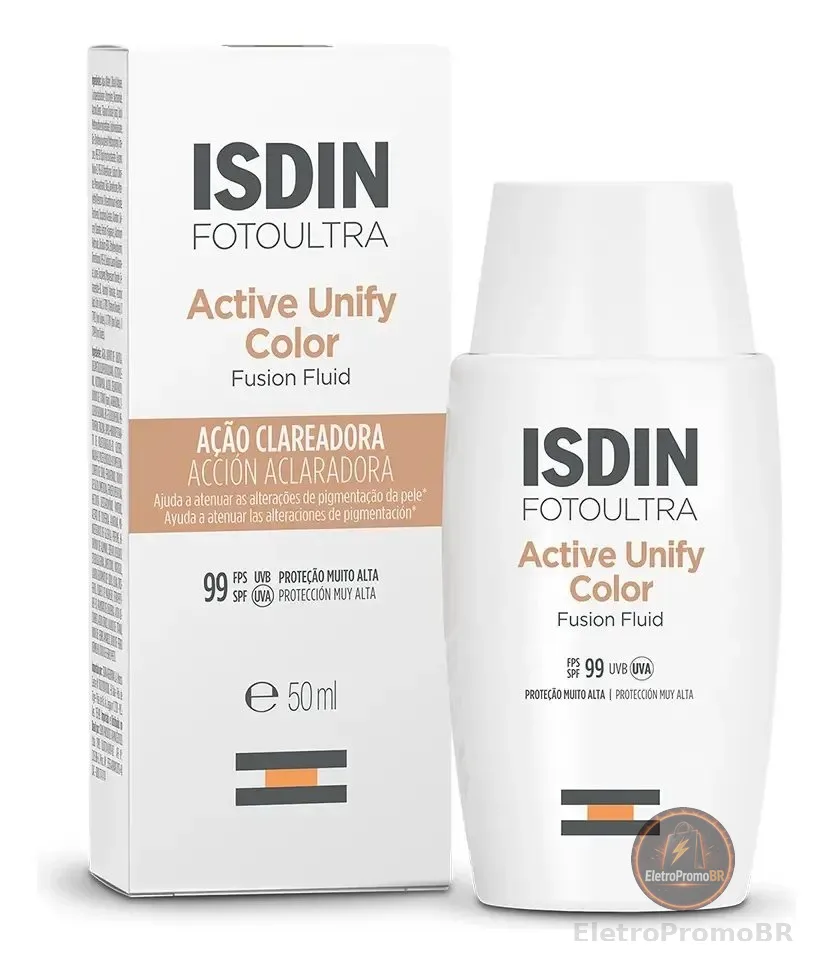 ISDIN Clareador Facial Foto Ultra Active Unify Color FPS 99 - 50ml