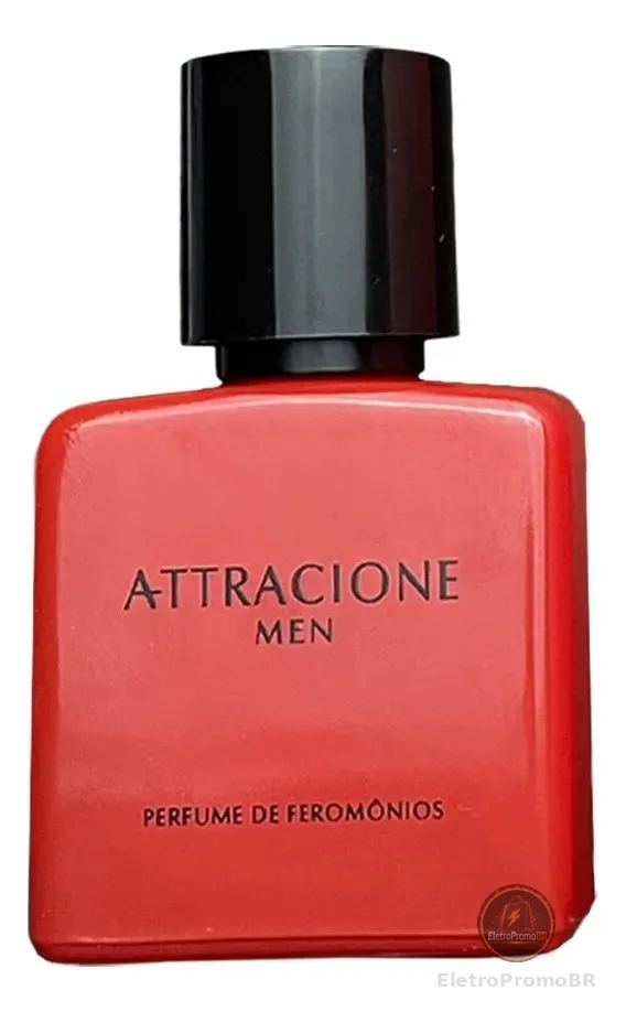 Attracione Men perfume Masculino Com Feromônios Ativados 25 mL