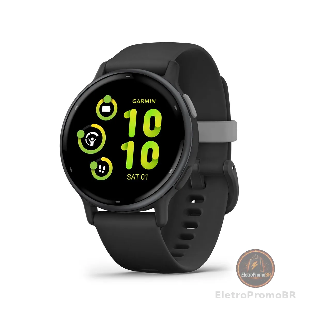 Garmin Relógio Vivoactive 5 com Monitor Cardíaco de Pulso e GPS