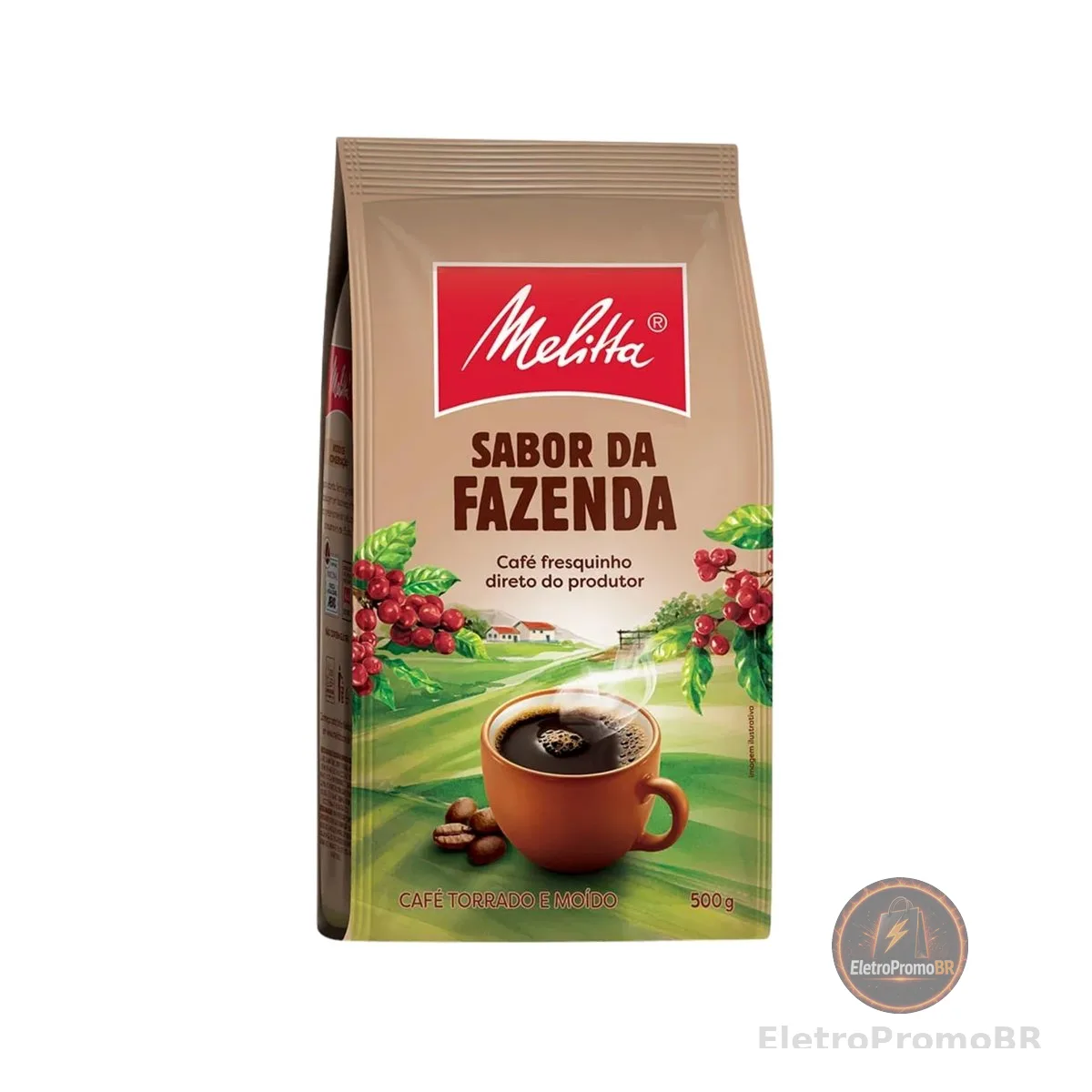 CAFÉ MELITTA SABOR DA FAZENDA POUCH 500g