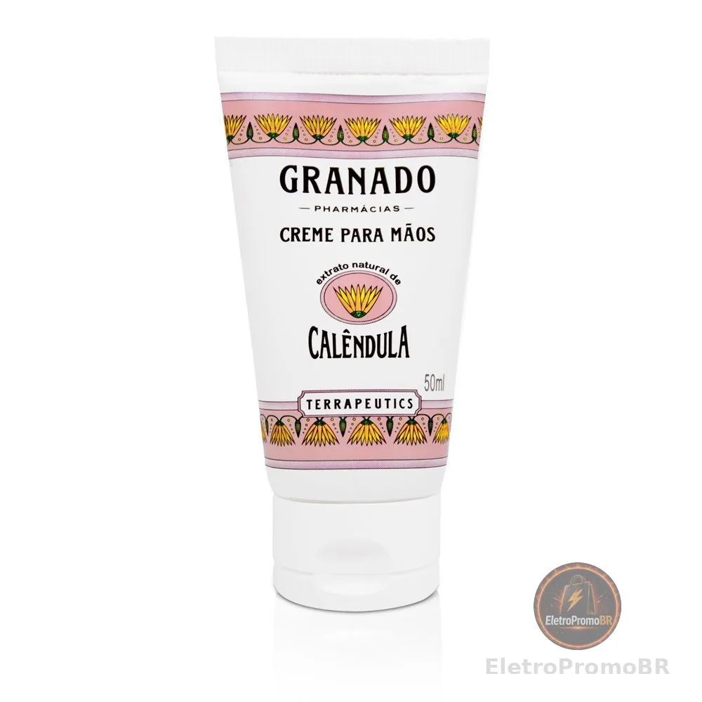 Granado Creme Para Mãos Terrapeutics, Calêndula, 50ml
