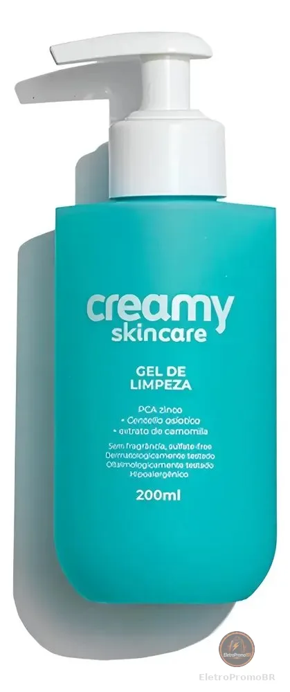 Gel De Limpeza Creamy Skincare Antioleosidade 200ml Dia/noite