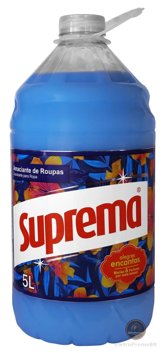 Suprema Amaciante Alegres Encantos Azul 5L - Nova embalagem (Pode variar)