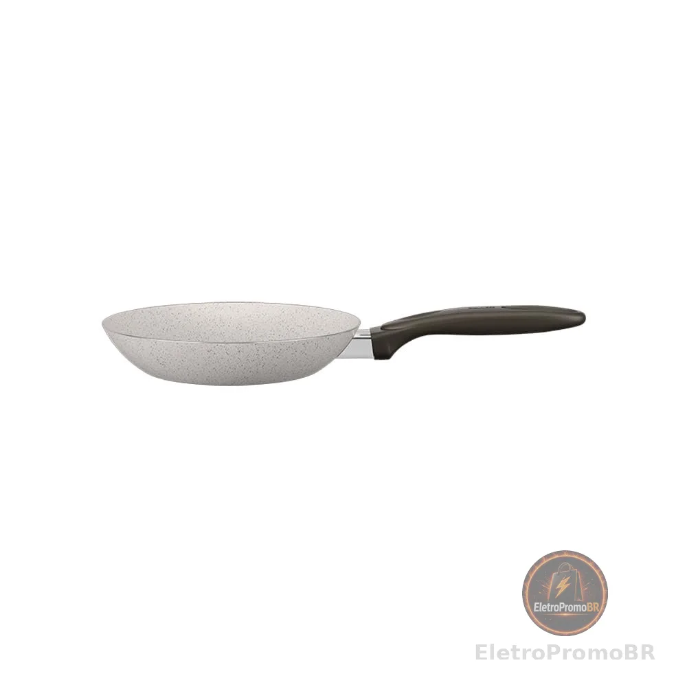 Brinox - Frigideira 20X4Cm 0,8L Ceramic Life Suprema - Vanilla
