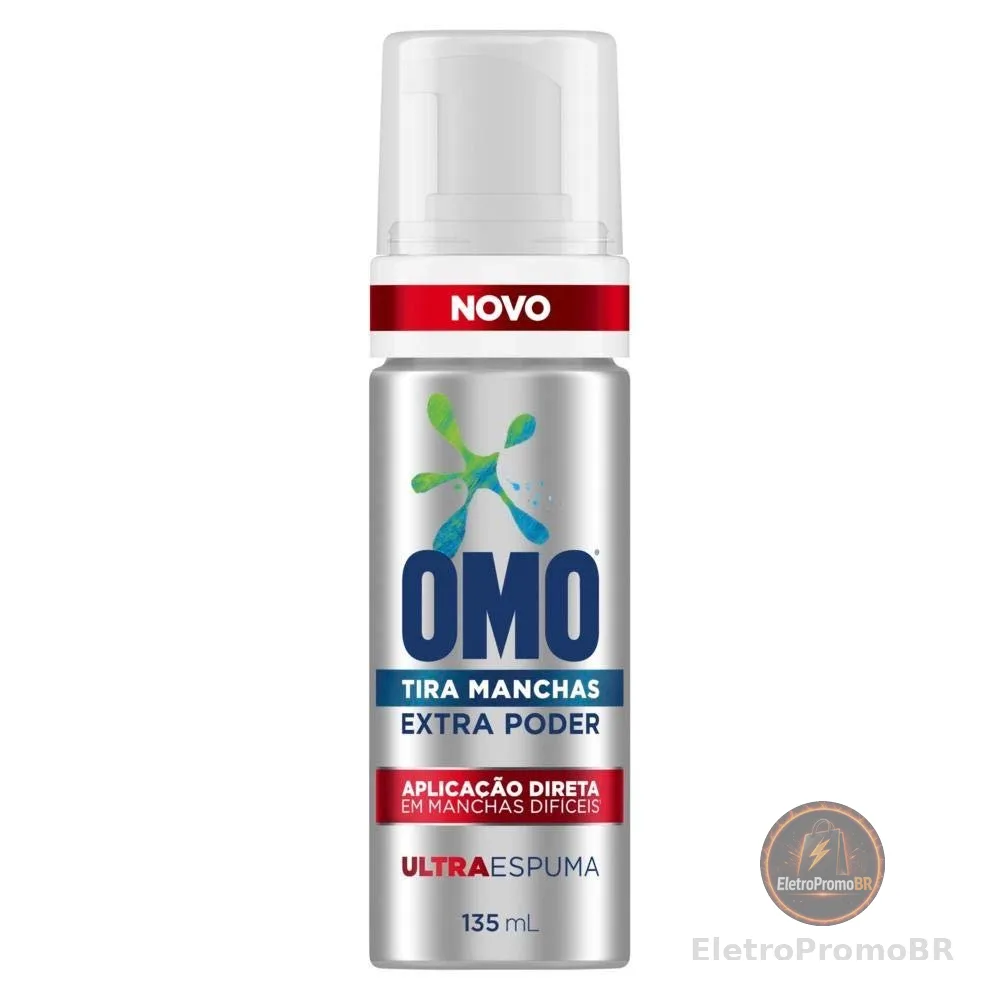 OMO Tira-Manchas Ultra Espuma Extra Poder Frasco 135Ml