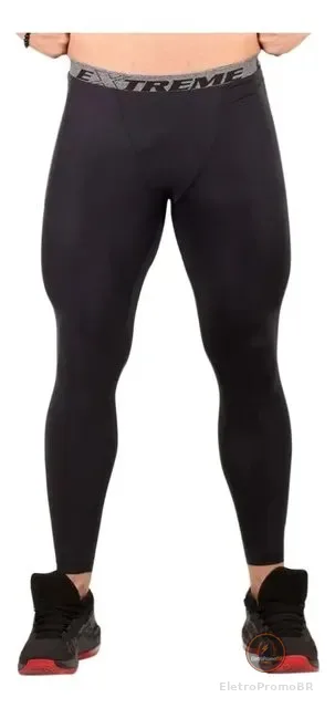 Calça Térmica Compressão Frio Segunda Pele Legging Masculino