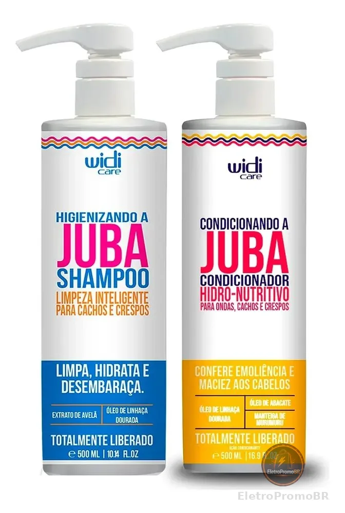 Shampoo E Condicionador 500ml - Widi Care