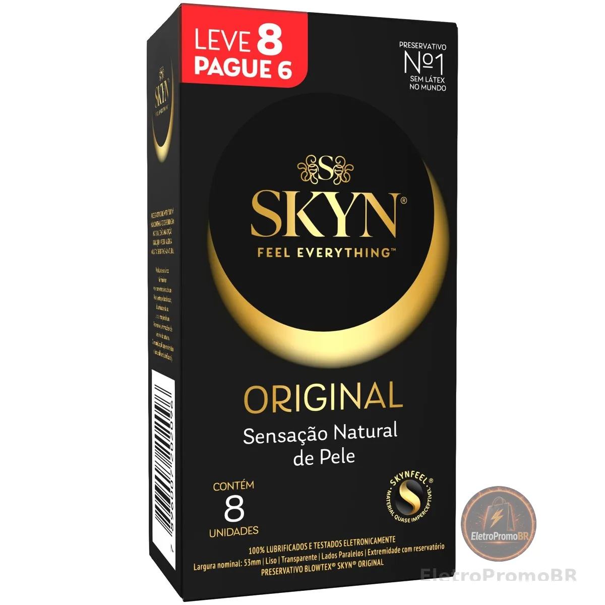 SKYN Preservativo Leve 8 Pague 6 Unidades