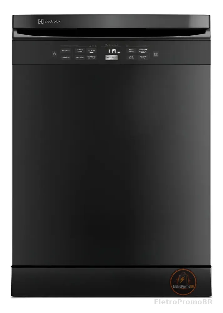 Lava-Louças Electrolux 14 Serviços Preta Experience com Função Higienizar Compras LL14P