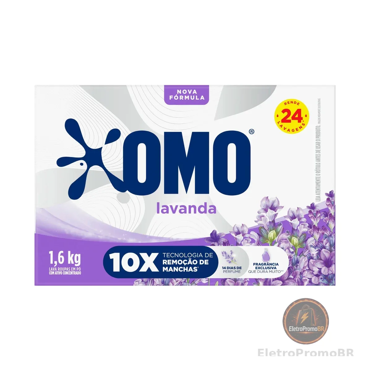 OMO Sabão Em Pó Omo Lavanda Edição Especial 1.6Kg