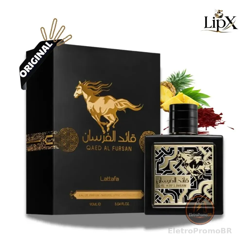 Perfume Árabe Qaed Al Fursan Lattafa Edp 90 Ml