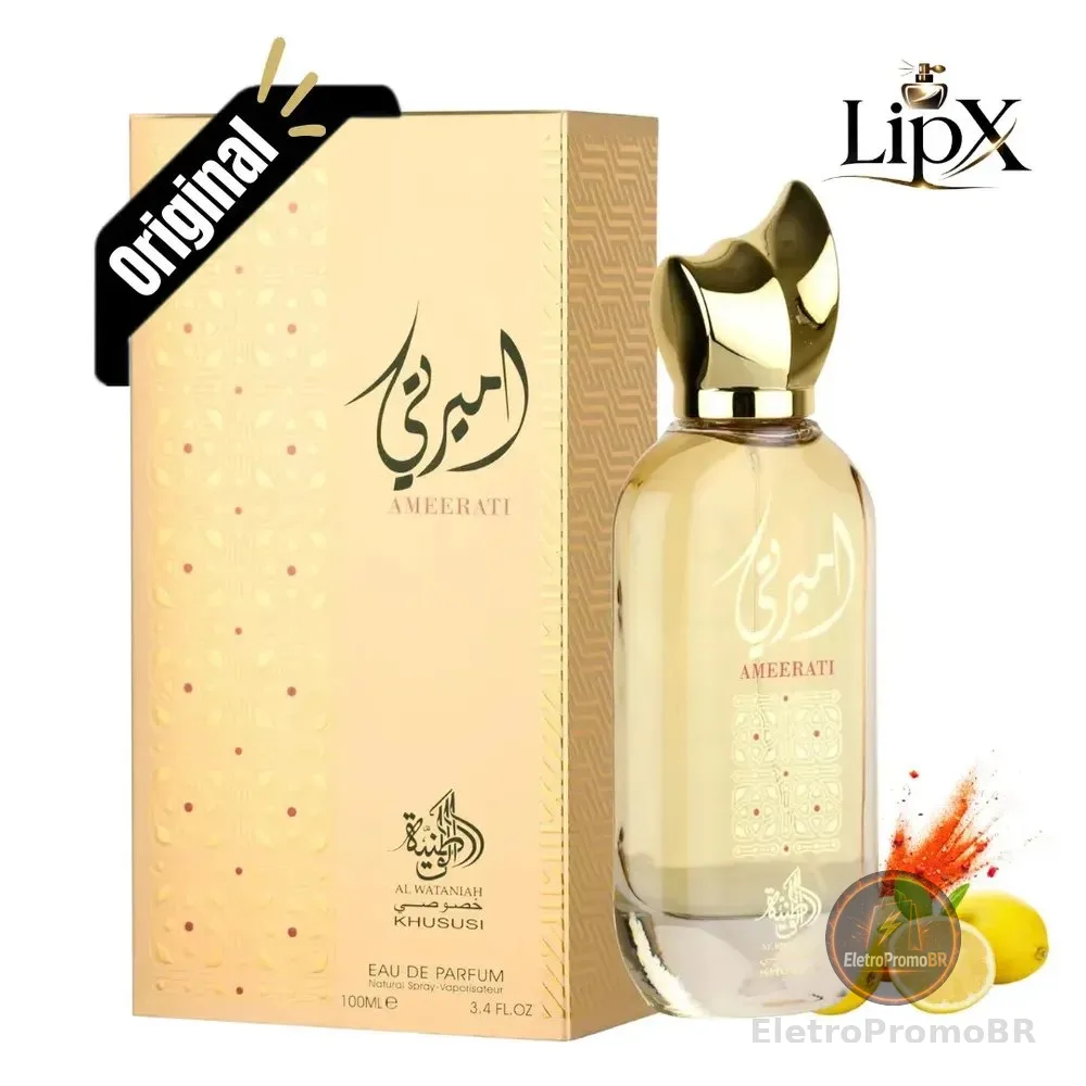 Perfume Árabe Ameerati Feminino Eau De Parfum 100 Ml Com Nf lipx