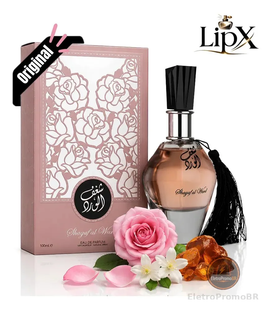 Perfume Árabe Shagaf Al Ward Al Wataniah 100ml