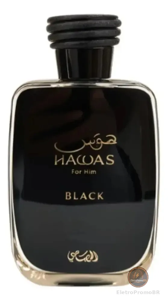Perfume Árabe Hawas Black Rasasi Masculino 100ml Edp