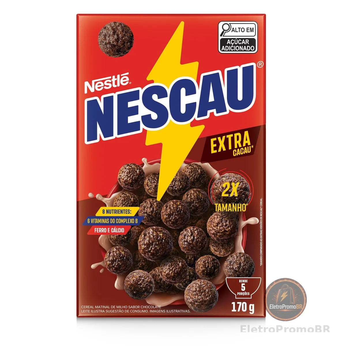 Cereal Matinal Nescau Extra Cacau 170g