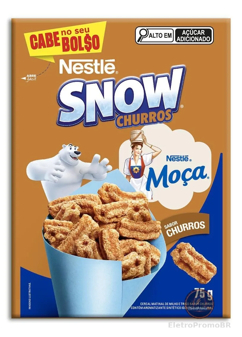 Cereal Matinal Snow Churros 75g