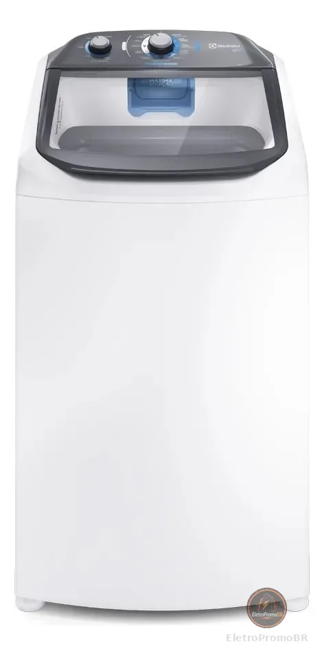 Máquina De Lavar Electrolux Efficient 13kg Auto Cesto Inox Branco