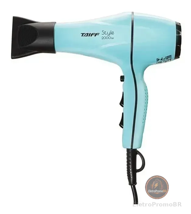 Secador De Cabelos Style Azul Tiffany 2000w Taiff Azul