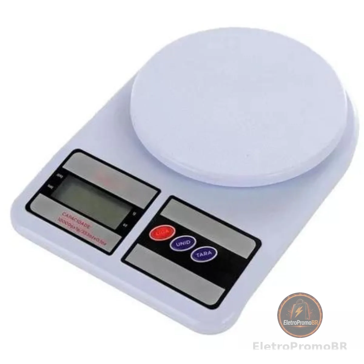 Balança Digital 10 Kg Graduação 1 em 1 Grama