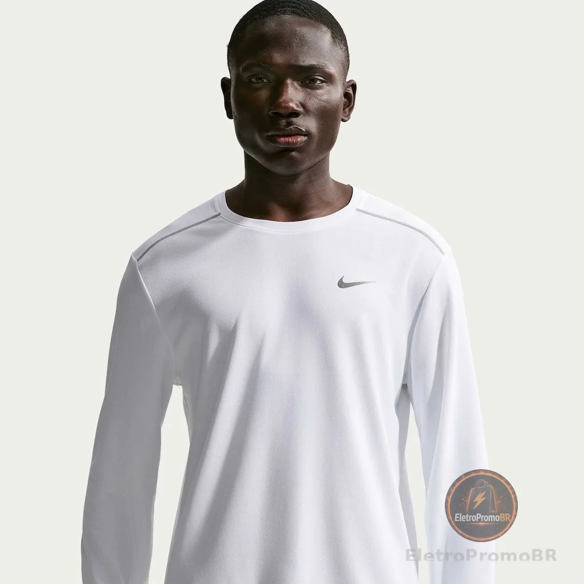 Camiseta Dri-FIT Nike Manga Longa UV Miler Masculina
