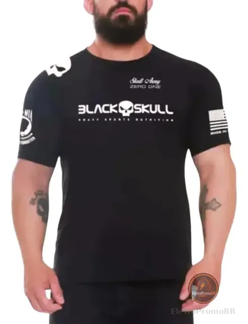 Camiseta Dry Fit Soldado Bope Black Skull Original