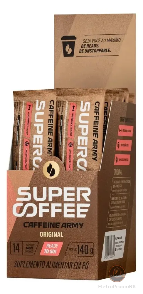 Supercoffee Tradicional - Display (140g) - Caffeine Army