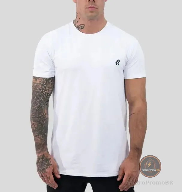 Camiseta Dry Fit Poliamida Treino Crossfit Corrida Lurk