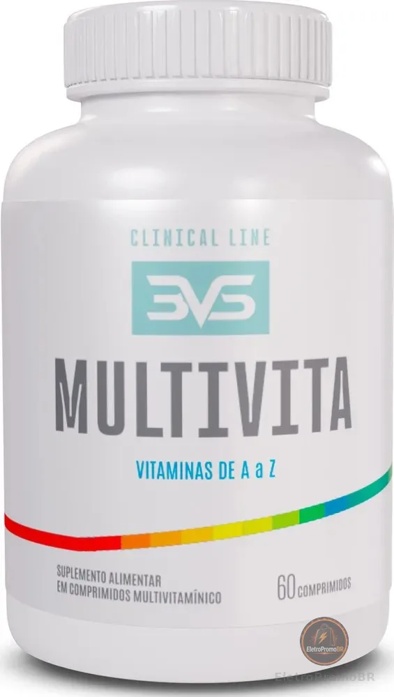 Multivitamínico De A A Zinco - Polivitamínico Com Fórmula Avançada E Concentrada - 60 Doses