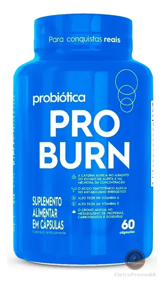 Pro Burn 60caps - Probiótica Sabor Sem sabor