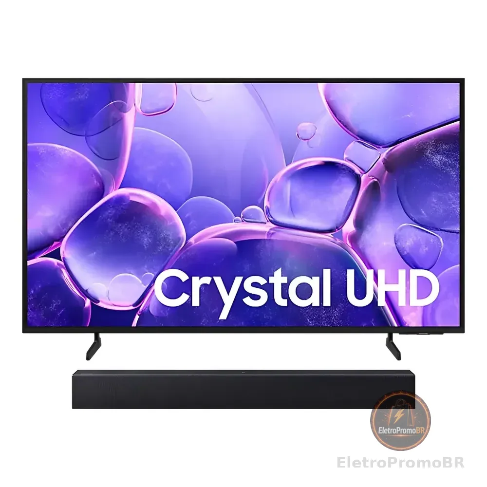 Samsung Smart Tv 58  Crystal Uhd 4k 2025 + Soundbar Hw-b400f