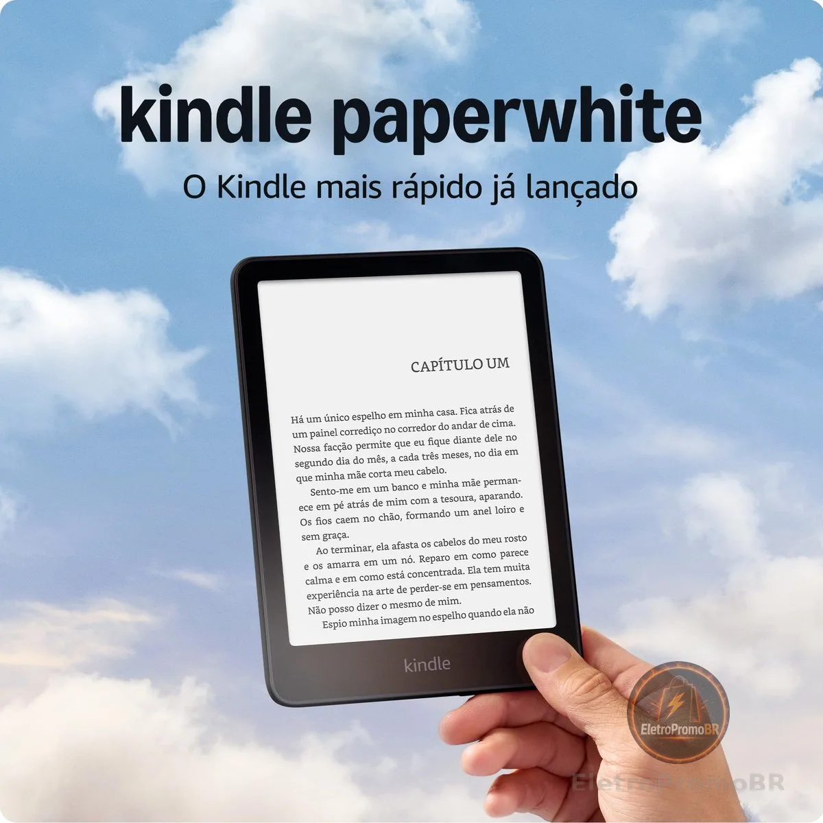 Kindle Paperwhite 16 GB (Geração mais recente) - O Kindle mais rápido já lançado, com nova tela antirreflexo de 7” e bateria que dura semanas - Cor Preta