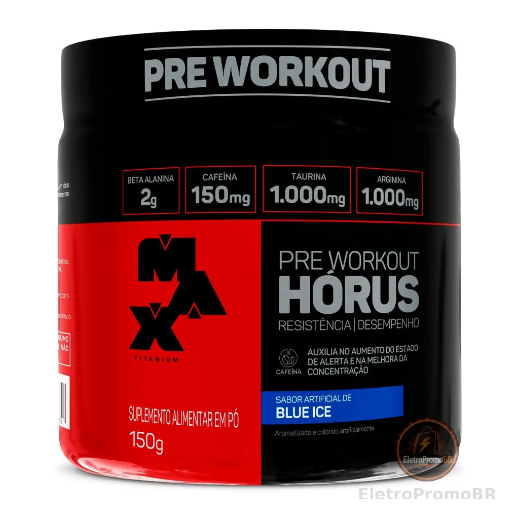 Pré Treino Horus 150g Max Titanium