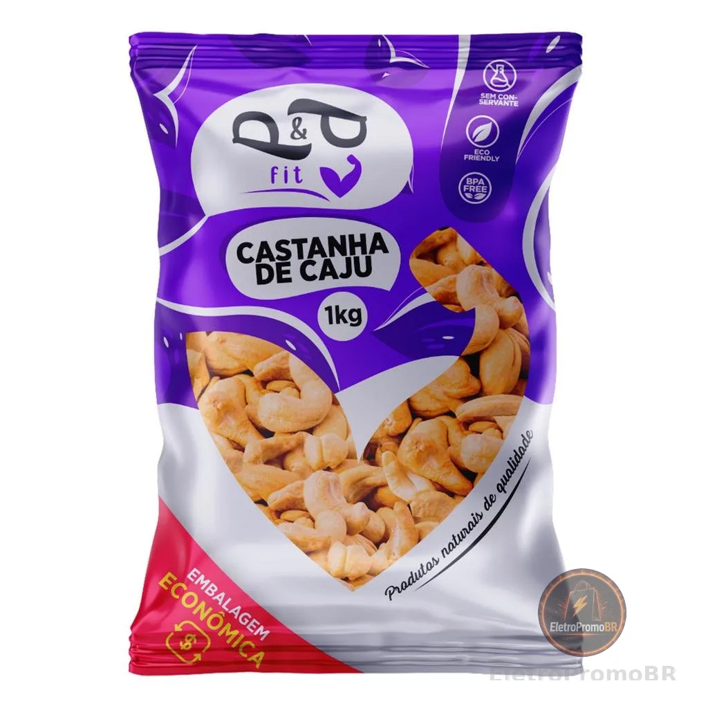 Castanha de Caju 1Kg (Com ou sem Sal) - P&P
