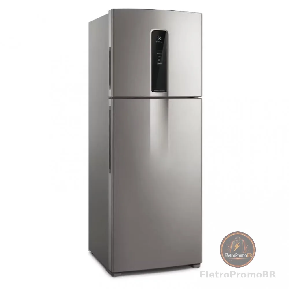 Geladeira Electrolux Frost Free Inverter 480L Efficient com AutoSense SmartBivolt Duplex (IT70S) - Bivolt (inox)
