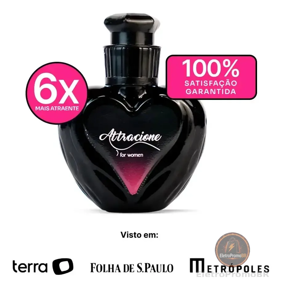 Perfume Attracione Feminino By Attracione Woman Mulher Sensual