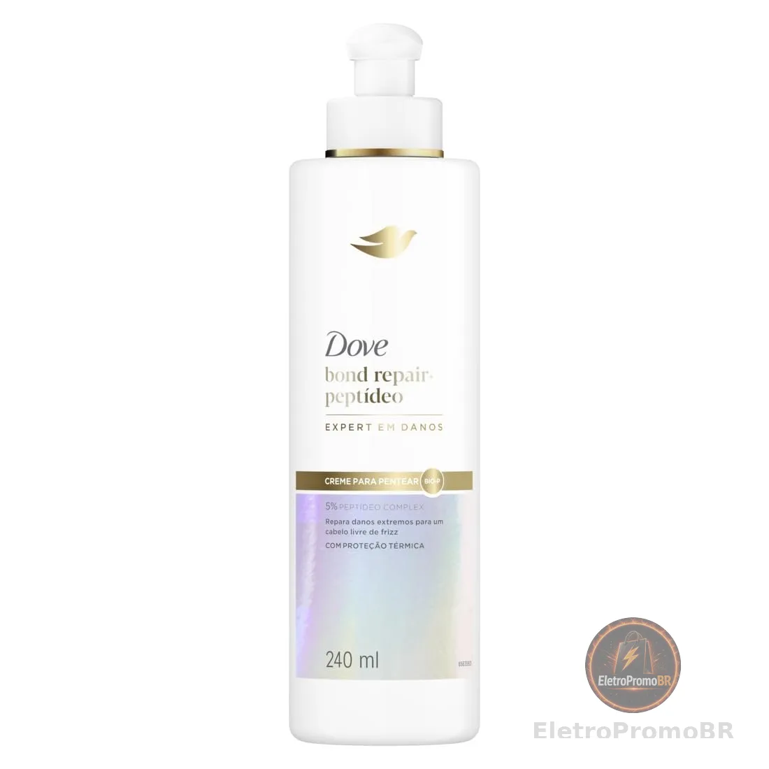 Dove Creme para Pentear Bond Repair + Peptídeo 240ml