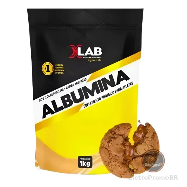 Albumina 1kg X Lab Melhor Sabor Do Mundo Varios Sabores