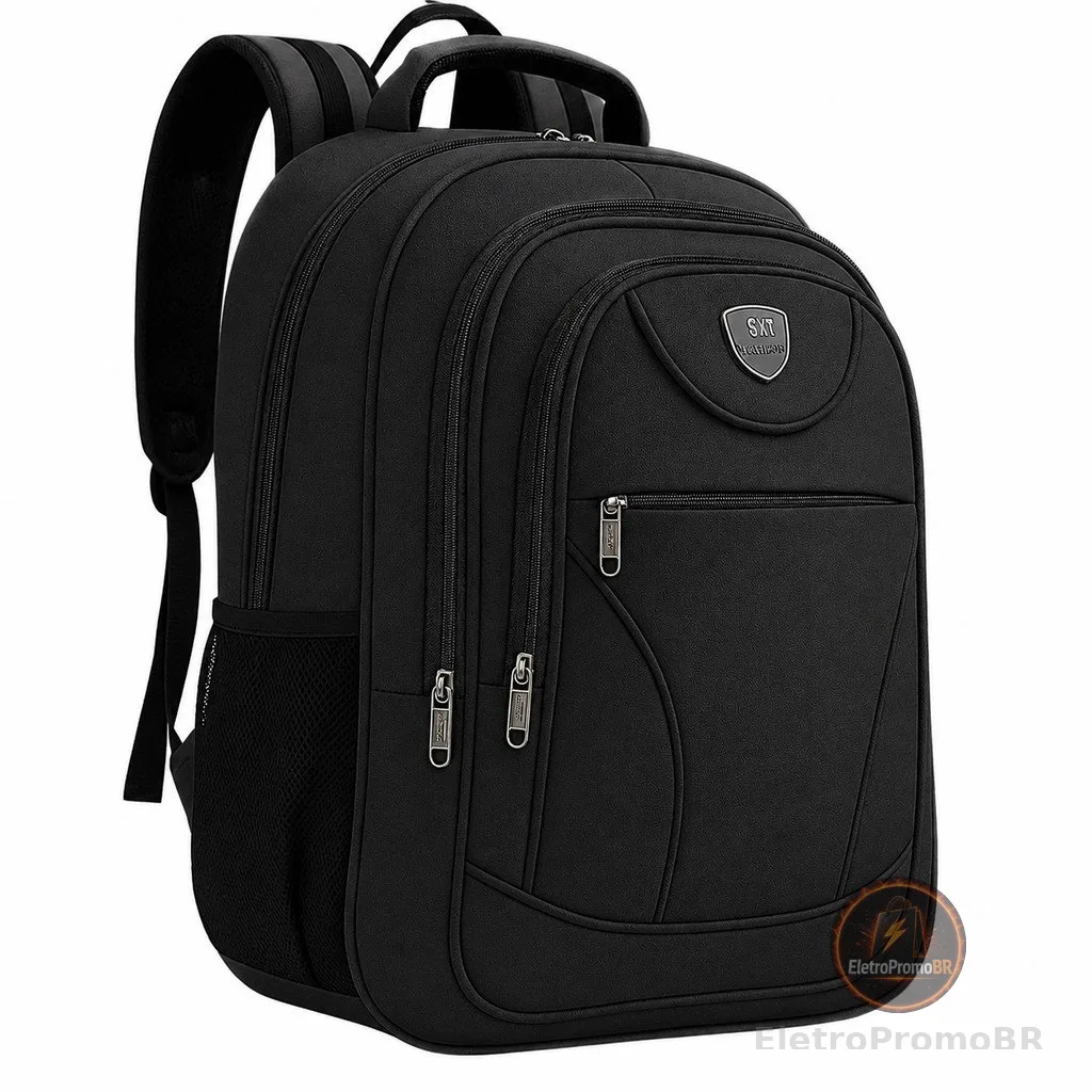 Mochila Grande Reforçada Impermeável Notebook Masculina Feminina Escola Trabalho