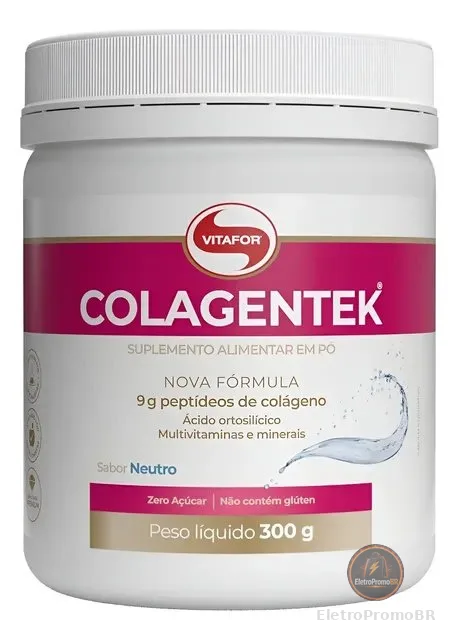 Colágeno Colagentek Vitafor 300g - Hidrolisado