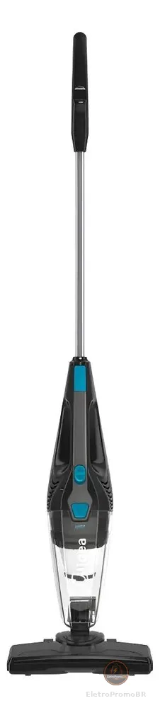 Aspirador de Pó Vertical Midea, 1350W, 2 em 1, cabo de 5M, Preto e Azul