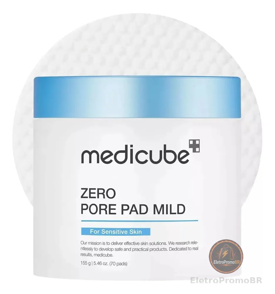 Medicube Zero Pore Pads Mild Peles Sensíveis Almofadas Suave Sensível