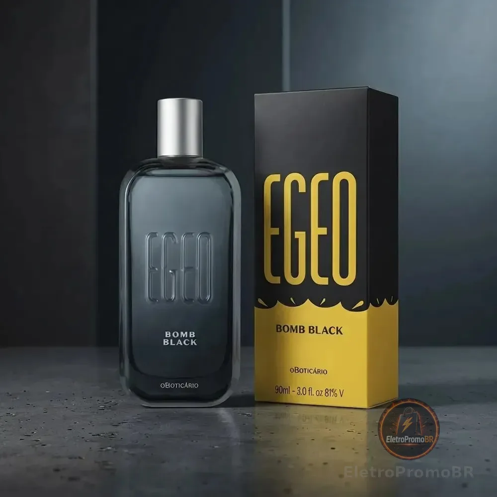 O Boticário Egeo Bomb Black Desodorante Colônia Masculino 90ml