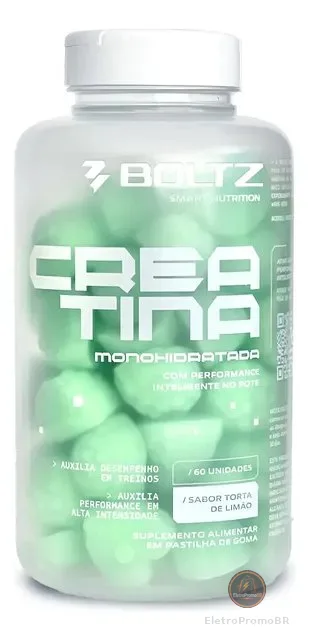 Creatina Boltz Smart Nutrition Gummies 60 Gomas Pura