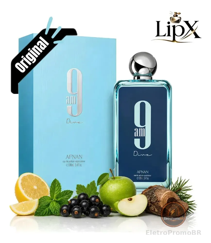 Perfume Arabe 9am Dive Afnan Edp 100ML Original