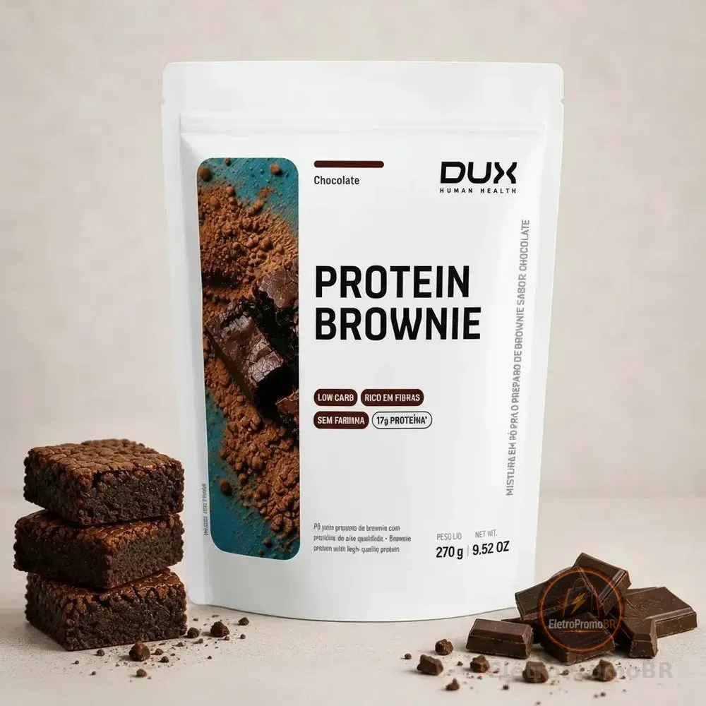 Protein Brownie 270g Low Carb - Dux Nutrition Chocolate