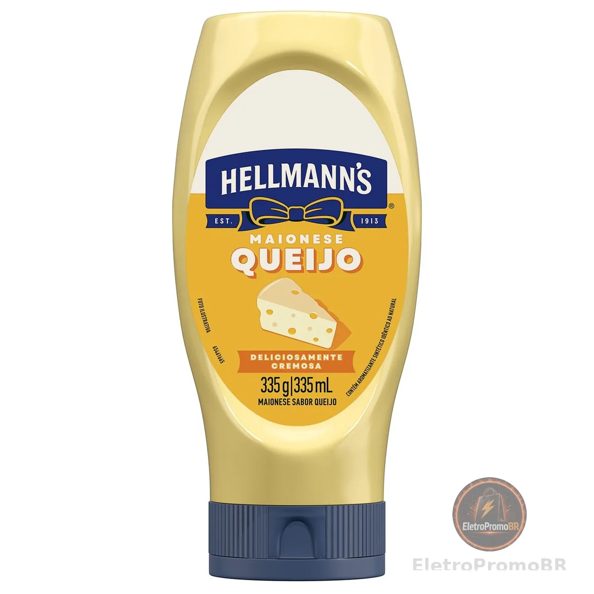 Hellmann's Maionese Queijo Squeeze 335g