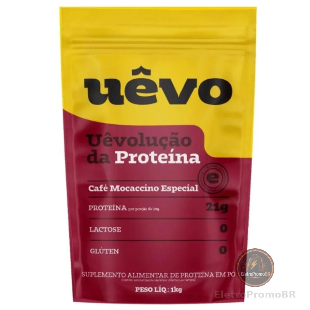 Proteína Uêvo 1kg Suplemento Proteico | Mocaccino