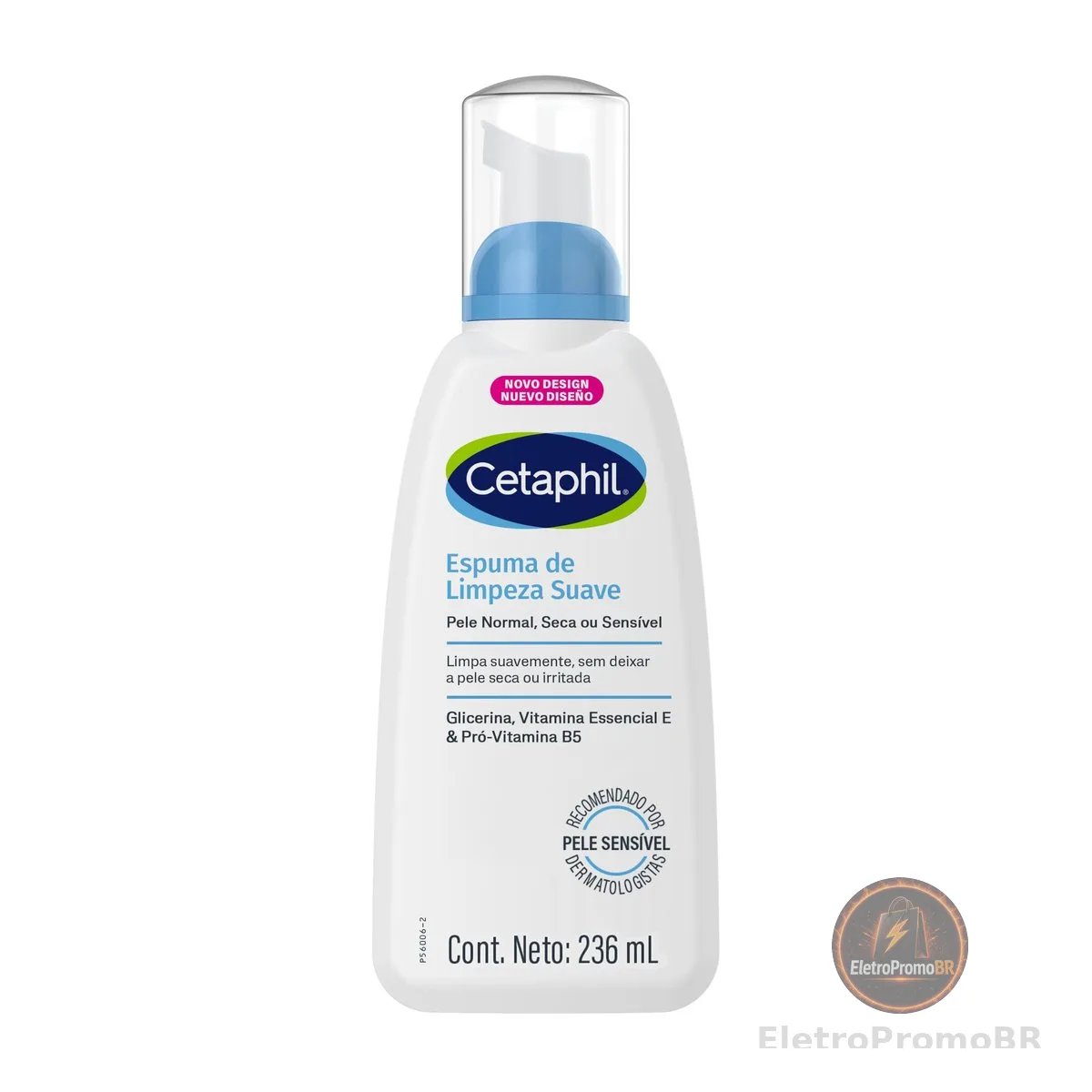 Cetaphil Espuma De Limpeza Facial Suave 236ml
