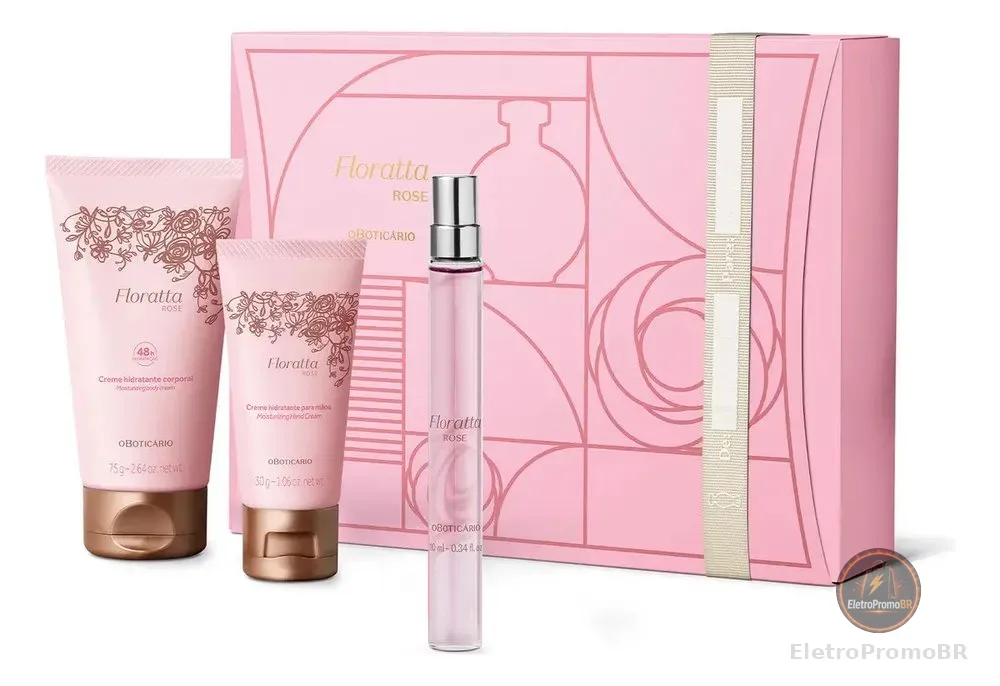 Boticário Presente Floratta Rose (3 Itens)